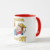 Senior Mode Off Relaxing Graduate Tasse (VorderseiteRechts)