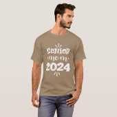 Senior mom 2024 college graduation gift T-Shirt (Vorne ganz)