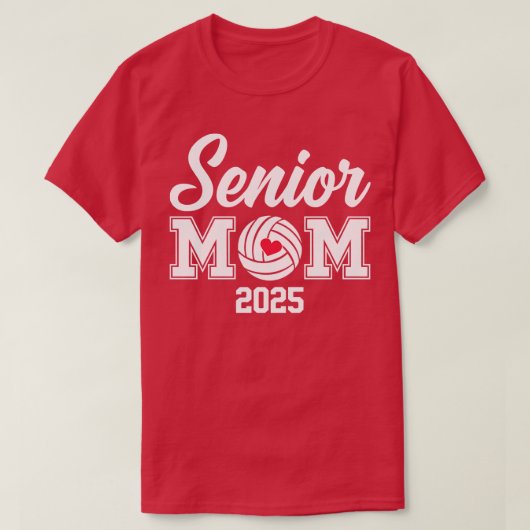 Senior Mom 2025 T-Shirt (Design vorne)