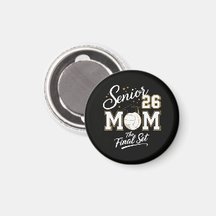 Senior Mom Abschlussklasse 2026 Volleyball Magnet