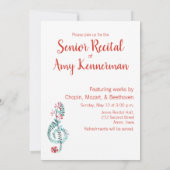 Senior Music Erwägungsgrund Einladung (Rückseite)