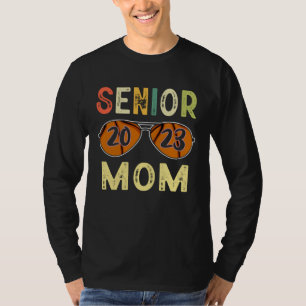 Senior-Mutter 2023 Coole stolze Mutter Basketball- T-Shirt