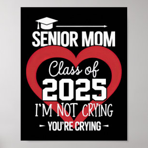 Senior-Mutter 2025 Abschlussklasse 2025 Abschluss  Poster