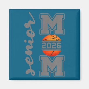 Senior-Mutter 2026 Basketball-Athlet stolzer Elter Magnet