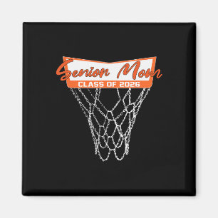 Senior-Mutter Cl Von 2026 Basketball Netz Abschlus Magnet