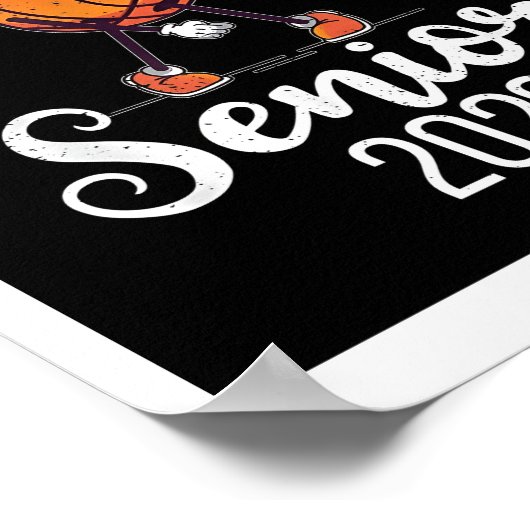 Senior Night Basketball 2022 Poster (Ecke)