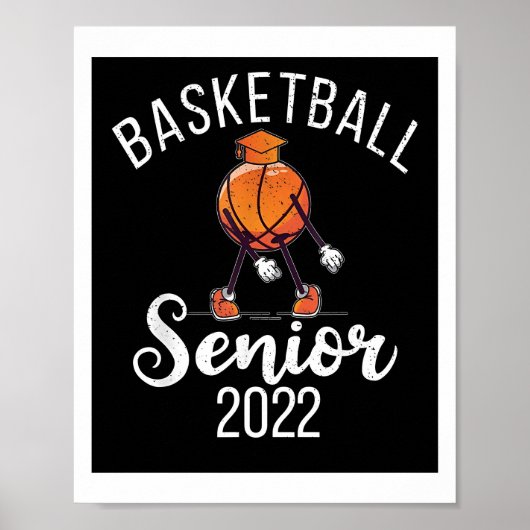 Senior Night Basketball 2022 Poster (Vorne)