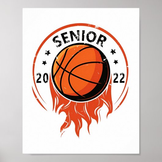 Senior Night Basketball 2022 Senior Poster (Vorne)