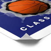 Senior Night Basketball Class of 2022 Poster (Ecke)