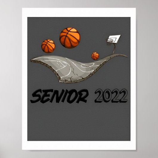 Senior Night Basketball Poster (Vorne)