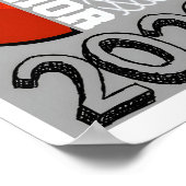 Senior Night Basketball Senior 2022 Poster (Ecke)