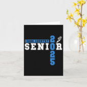 Senior Night Senior 2025 Abschluss Karte (Gelbe Blume)