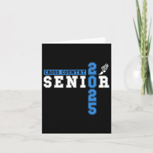 Senior Night Senior 2025 Abschluss Karte