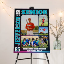 Senior-Night-Sportsteam-Spieler-Foto-Collage