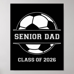 Senior Papa Fußballverein Von 2026 Abschluss Absol Poster