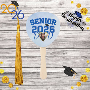 Senior Papa Klasse 2026 Personalisiertes Foto  Fächer