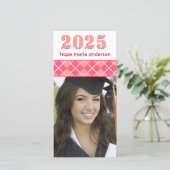 Senior Pictures - Abschluss-Fotokarte 2010 Ankündigung (Stehend Vorderseite)