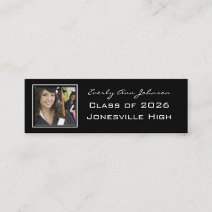 Senior Pictures Profil Business Card Ihre Fotos Mini Visitenkarte