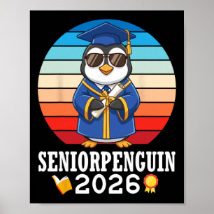 Senior Pinguin 2026 Cl Abschlussfeier mit Diplom Poster