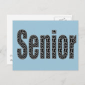 Senior Postcards Ändern die Hintergrundfarbe Postkarte (Vorne/Hinten)