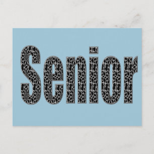 Senior Postcards Ändern die Hintergrundfarbe Postkarte