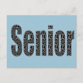 Senior Postcards Ändern die Hintergrundfarbe Postkarte