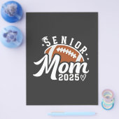 Senior Proud Mama 2025 Fantasy Football Graduate Flyer (Einzeln)