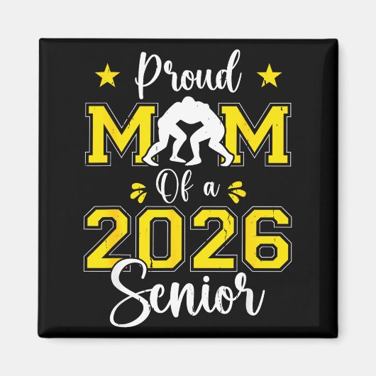 Senior-Ringer-Mutter 2026 Senior-Mutter Cl Von 202 Magnet (Vorne)