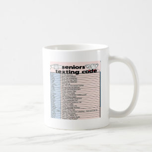 Senior simsen Code Kaffeetasse