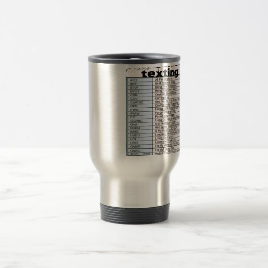 Senior simsen Code Reisebecher (Mittel)