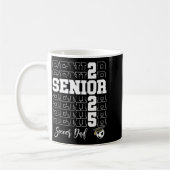 Senior Soccer Dad Gift Cl Of 2025 - Senior 2025 Kaffeetasse (Links)