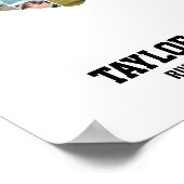 Senior Soccer Team Sports Custom Photo Collage Poster (Ecke)