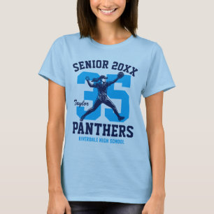 Senior Softball Mädchen Spieler Custom Sports Team T-Shirt