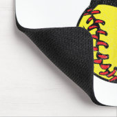 Senior Softll 2025 The Final Inning Distressed Gra Mousepad (Ecke)
