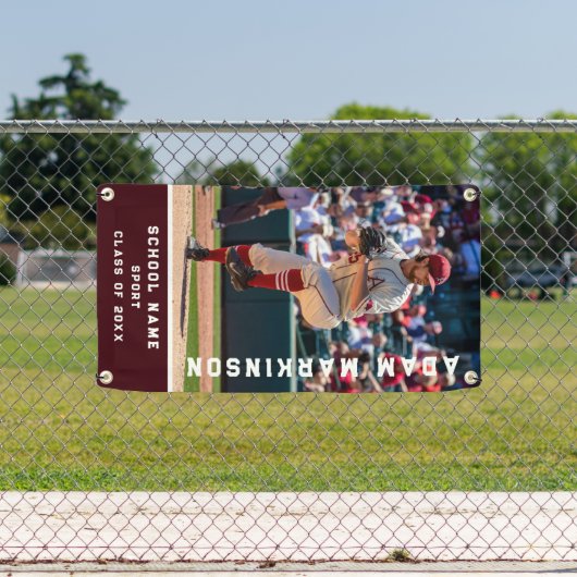 Senior Sport Softball Outdoor Basic Banner (Insitu)