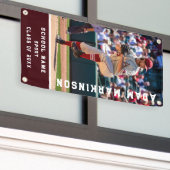 Senior Sport Softball Outdoor Basic Banner (Äußeres Gebäude)