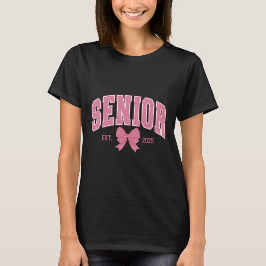 Senior-Sticker 2025 T-Shirt (Vorderseite)