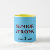SENIOR STRONG Mug Tasse (Zentrum)