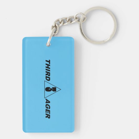 SENIOR STRONG Schlüsselanhänger (Rückseite)