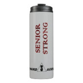 SENIOR STRONG Tumbler Thermosbecher (Vorderseite)
