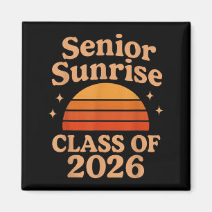 Senior Sunrise 2026 High School 12. Zwölfte Klasse Magnet