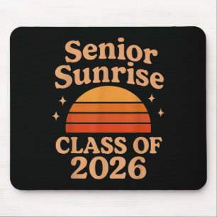 Senior Sunrise 2026 High School 12. Zwölfte Klasse Mousepad