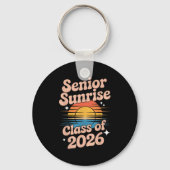 Senior Sunrise 2026 High School 12. Zwölfte Klasse Schlüsselanhänger (Vorderseite)