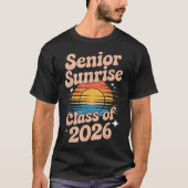 Senior Sunrise 2026 High School 12. Zwölfte T-Shirt (Vorderseite)