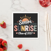 Senior Sunrise 2027 Papiertücher Serviette (Beispiel)