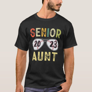 Senior Tante 2023 Cool Proud Tante Baseball Senior T-Shirt