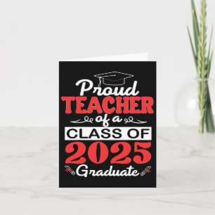 Senior Teacher 2025 Abschluss Proud Teacher CL Karte