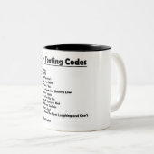 *SENIOR TEXING* FUN UND PHANTASTISCHE KAFFEE-TASSE ZWEIFARBIGE TASSE (VorderseiteRechts)