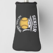 Senior the Final Inning 2026 Softball Abschluss Golf Headcover (Rotieren 90)