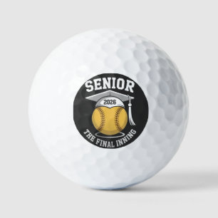 Senior the Final Inning 2026 Softball Abschluss Golfball